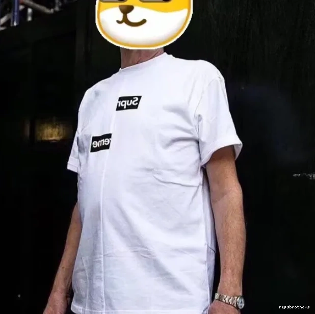 T-shirt white S-XL splicing misaligned disassembly and short 18FW sleeved and black 0803